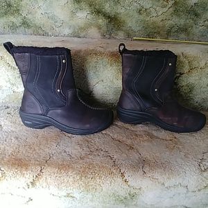 Keen black/brown boots